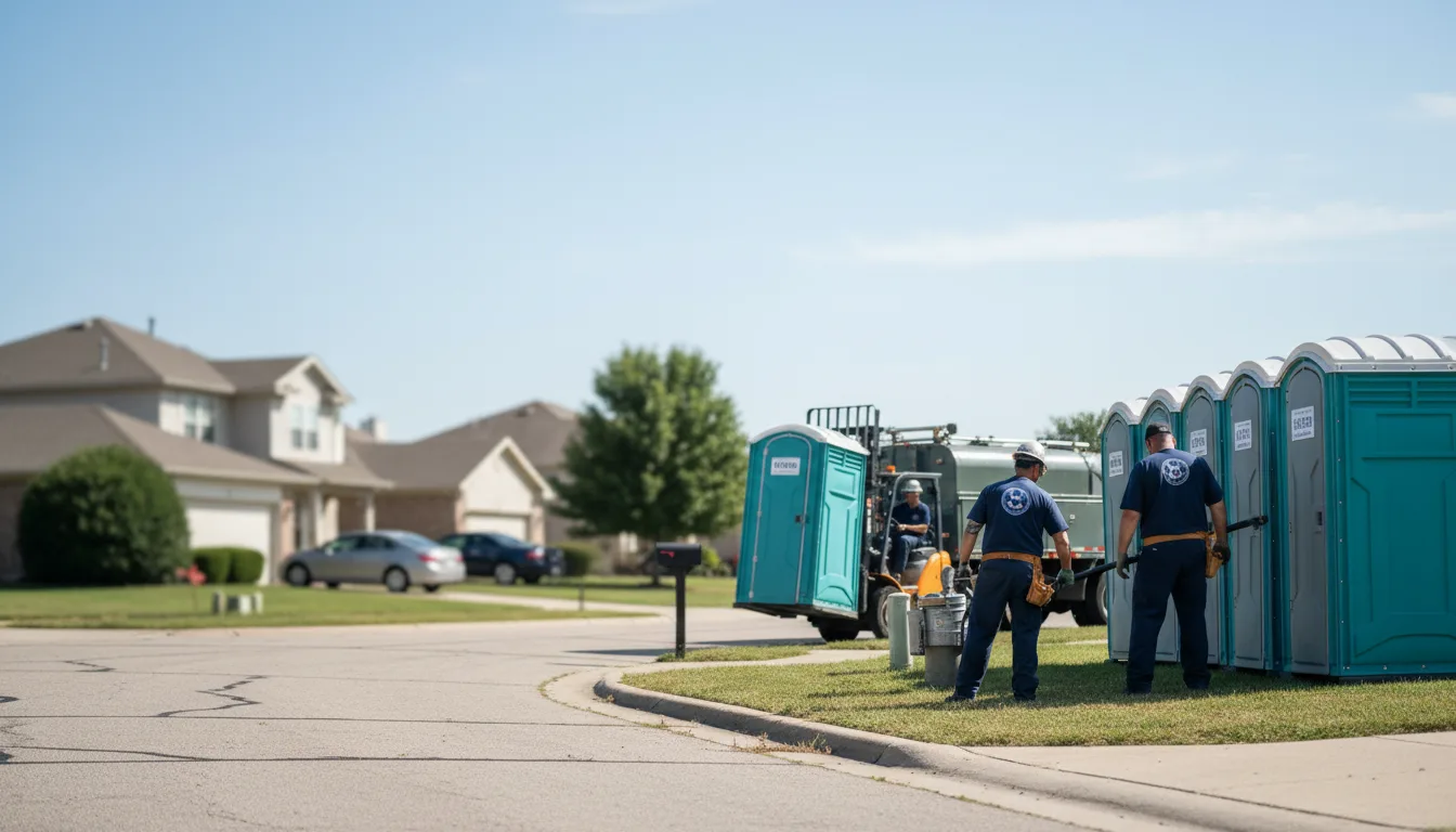 Porta Potty Rental in New Bedford, PA near me